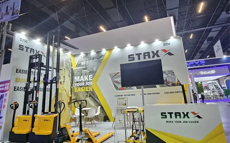 STAXX Highlights Durable and Efficient Products at the MoviMat fair in San Paulo, Brazil