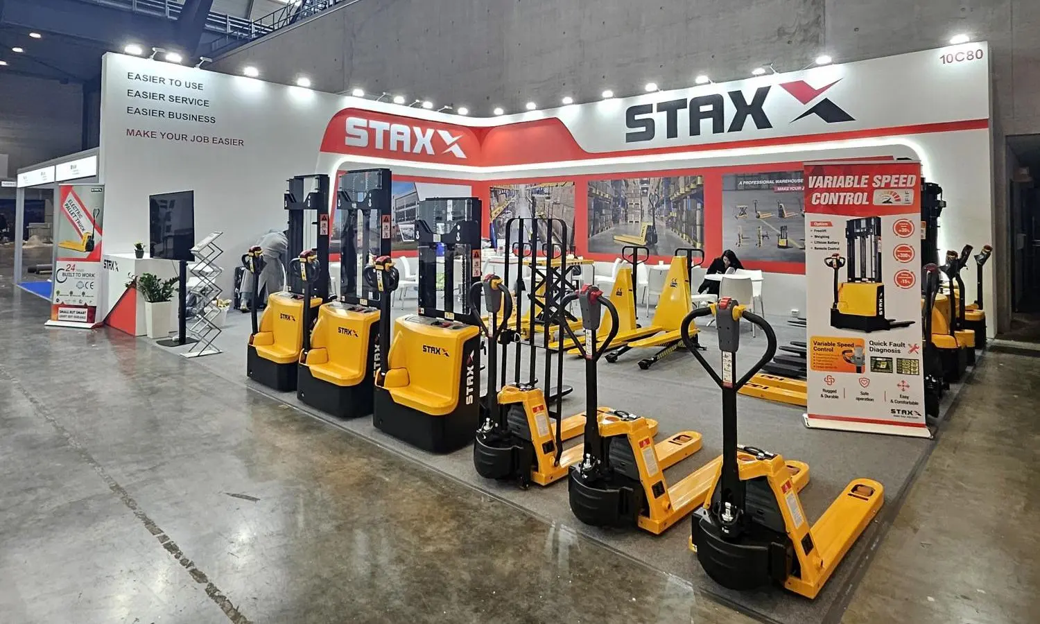 STAXX Showcases Latest Intralogistics Solutions at LogiMAT 2024