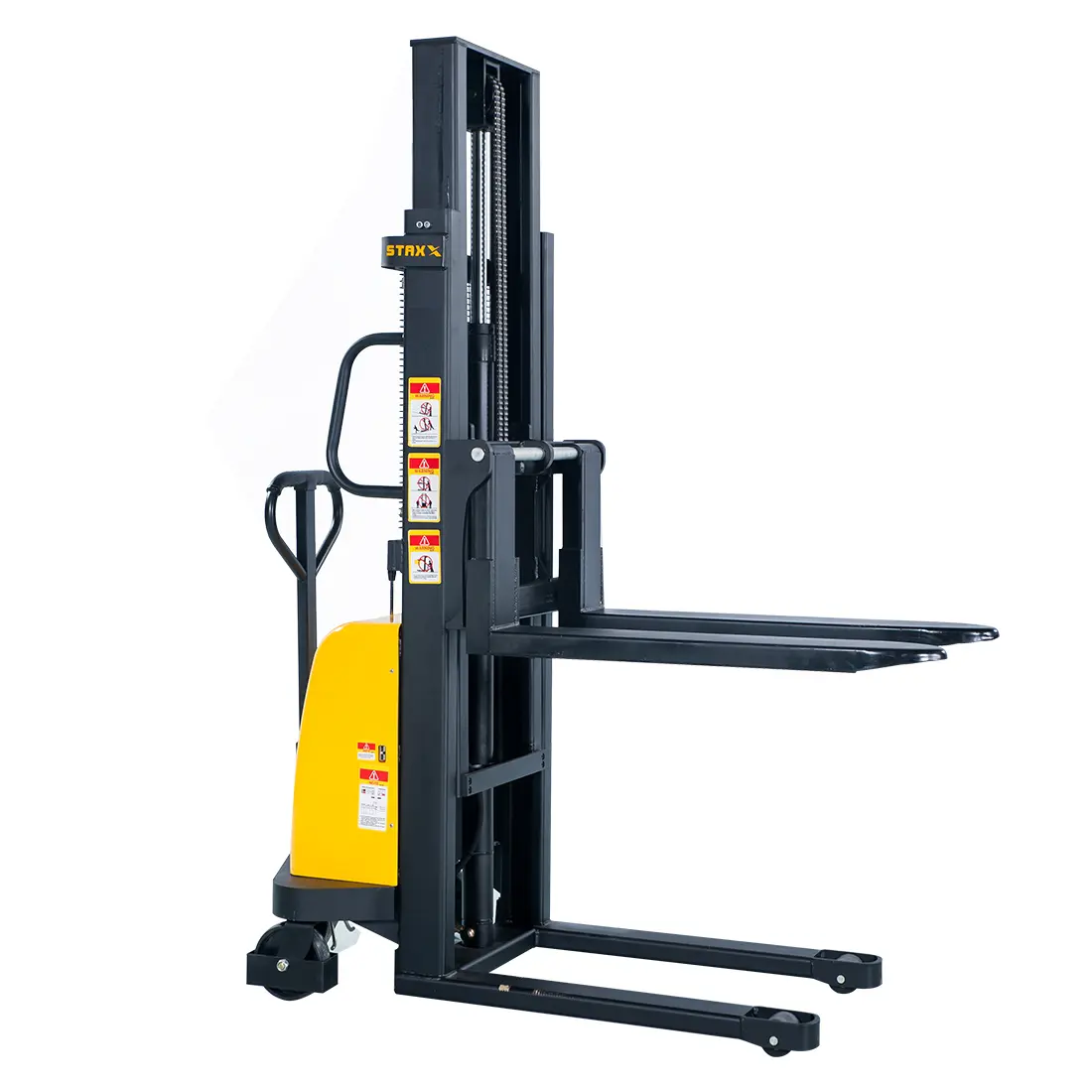 DYC Semi Electric Fork Over Stacker